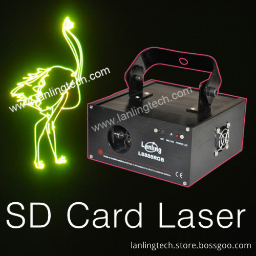 SD Card Laser Light Party Light LS857RGY